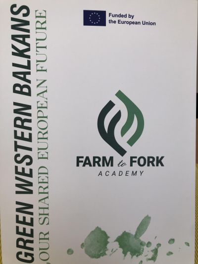 Project “Farm to Fork Academy for Green Western Balkans"