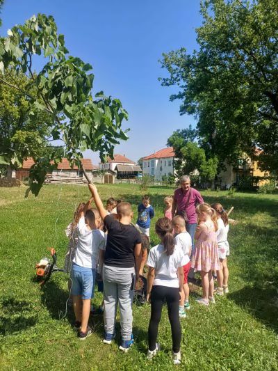 Đaci pešaci - čuvari sela